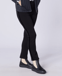 SWING OUT SISTER Amber Pull On Winter Trouser Short 29'' Pitch Black