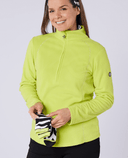 SWING OUT SISTER Frankie 1/4 Zip Fleece Lynx Lime