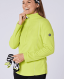 SWING OUT SISTER Frankie 1/4 Zip Fleece Lynx Lime