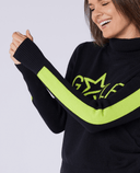 SWING OUT SISTER Sabrina Golf Sweater Pitch Black