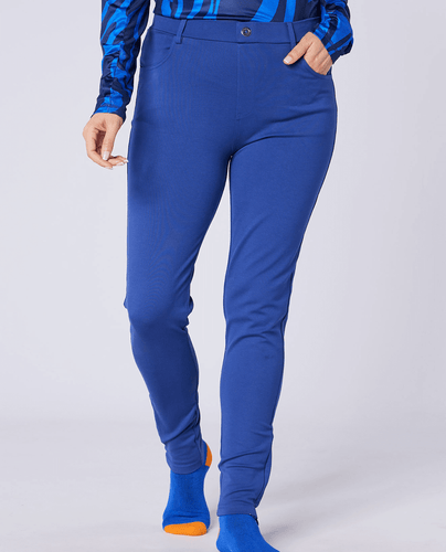 SWING OUT SISTER Tanya Pull On Trouser 29" Twilight Blue