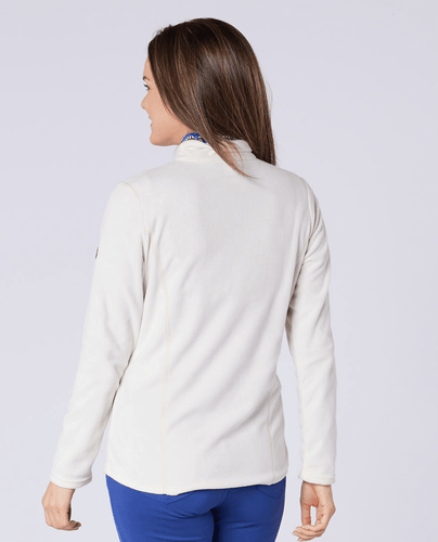 SWING OUT SISTER Frankie 1/4 Zip Fleece Winter White