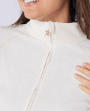 SWING OUT SISTER Frankie 1/4 Zip Fleece Winter White