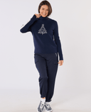 SWING OUT SISTER Icon Christmas Sweater Navy