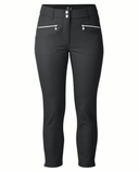 DAILY SPORTS Glam Ankle Pants 27" 287 Black/Silver