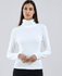 CHERVO Traffic Thermal Fleece Turtleneck Winter White