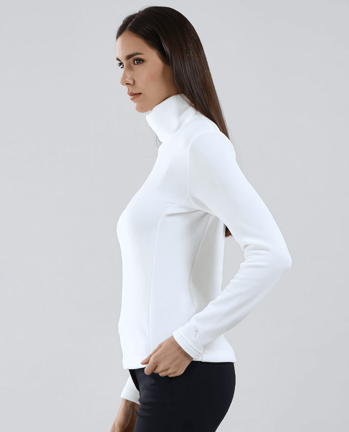 CHERVO Traffic Thermal Fleece Turtleneck Winter White