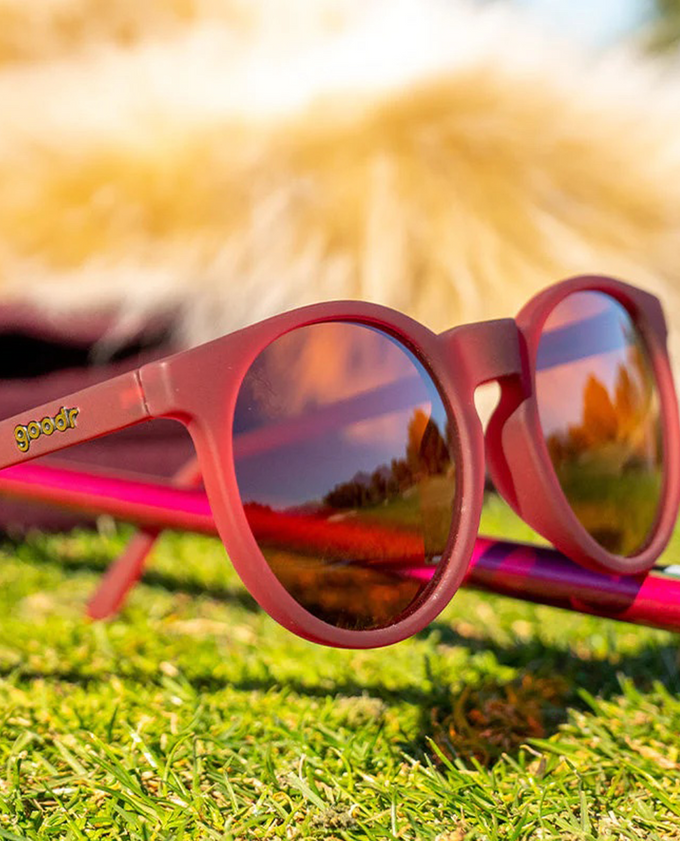 GOODR Circle G Sunglasses - I'm Wearing Burgundy?