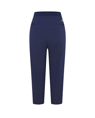 SWING OUT SISTER Rita Pull On Lightweight Capri Navy