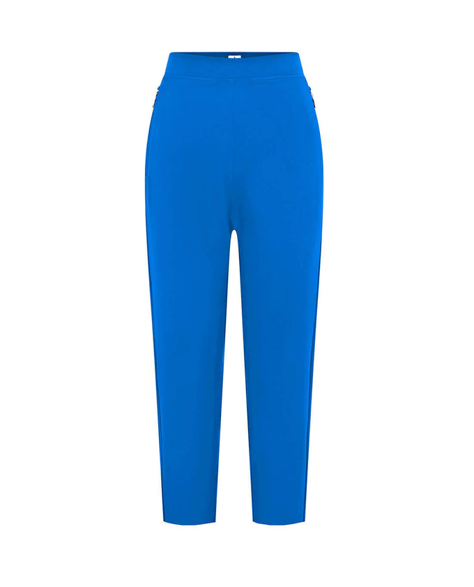 SWING OUT SISTER Rita Pull On Lightweight Capri Cobalt