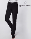 GREEN LAMB Luxe Pantalon extensible 4 directions 905 Noir Jambe 31" Regular