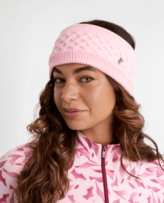GREEN LAMB Kensington Fleece Lined Headband Blossom