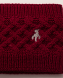 GREEN LAMB Kensington Fleece Lined Headband Deep Beet