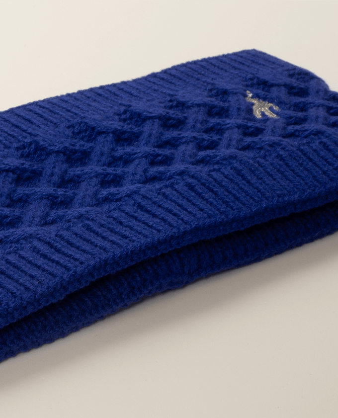 GREEN LAMB Kensington Fleece Lined Headband Electric Blue