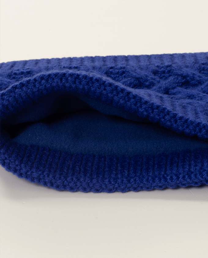 GREEN LAMB Kensington Fleece Lined Headband Electric Blue