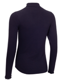 GREEN LAMB Mackenzie Ribbed Roll Neck 045 Navy