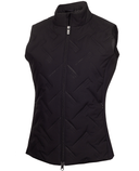 GREEN LAMB Krina Gilet matelassé 996 marine imprimé réfléchissant