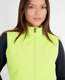 GREEN LAMB Krina Gilet matelassé 996 marine imprimé réfléchissant