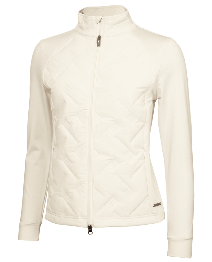 GREEN LAMB Krina Gilet matelassé 996 marine imprimé réfléchissant