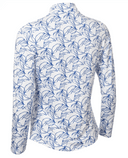 GREEN LAMB Elena Printed Long Sleeve 1/4 Zip Top 093 Botanic Print