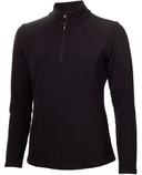 GREEN LAMB Elke Fleece Long Sleeve 1/2 Zip 095 Black