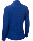 GREEN LAMB Elke Fleece Long Sleeve 1/2 Zip 095 Electric Blue