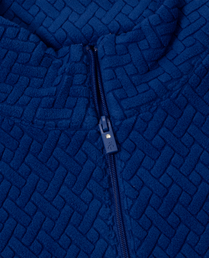 GREEN LAMB Elke Fleece Long Sleeve 1/2 Zip 095 Electric Blue