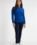 GREEN LAMB Elke Fleece Long Sleeve 1/2 Zip 095 Electric Blue