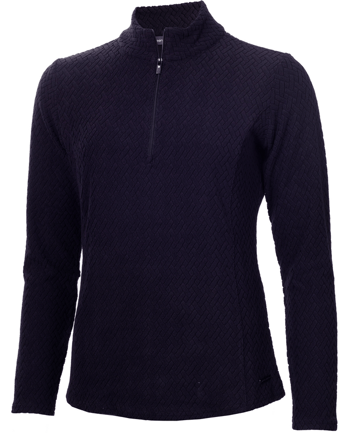 GREEN LAMB Elke Fleece Long Sleeve 1/2 Zip 095 Navy