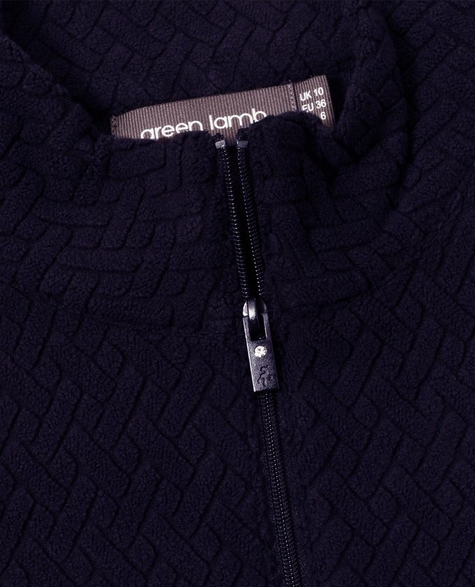 GREEN LAMB Elke Fleece Long Sleeve 1/2 Zip 095 Navy