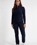 GREEN LAMB Elke Fleece Long Sleeve 1/2 Zip 095 Navy