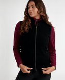 GREEN LAMB Ella Boucle Zipped Vest 096 Black