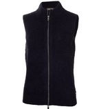 GREEN LAMB Ella Boucle Zipped Vest 096 Black