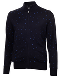 GREEN LAMB Elsa Windstopper Lined Spot Cardigan 101 Navy