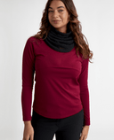 GREEN LAMB Emer Fleece Snood Black
