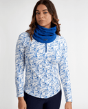 GREEN LAMB Emer Fleece Snood Electric Blue