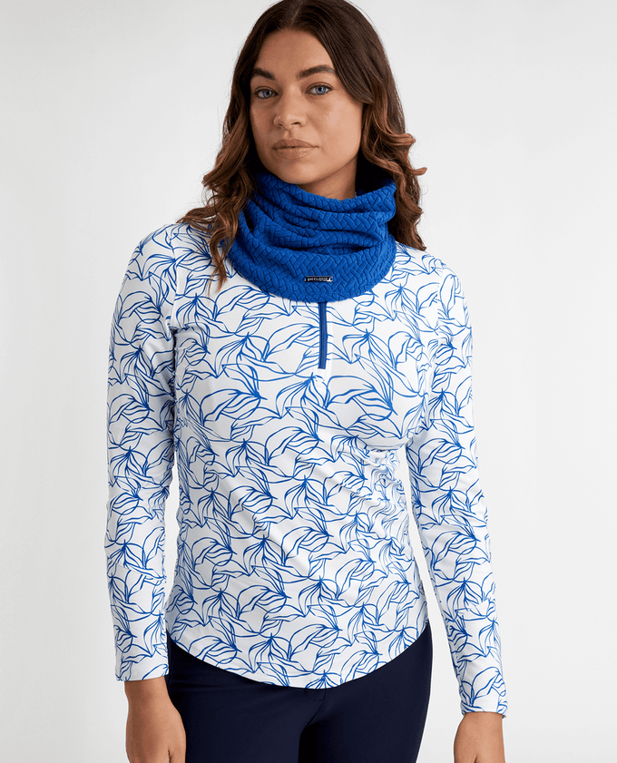 GREEN LAMB Emer Fleece Snood Electric Blue
