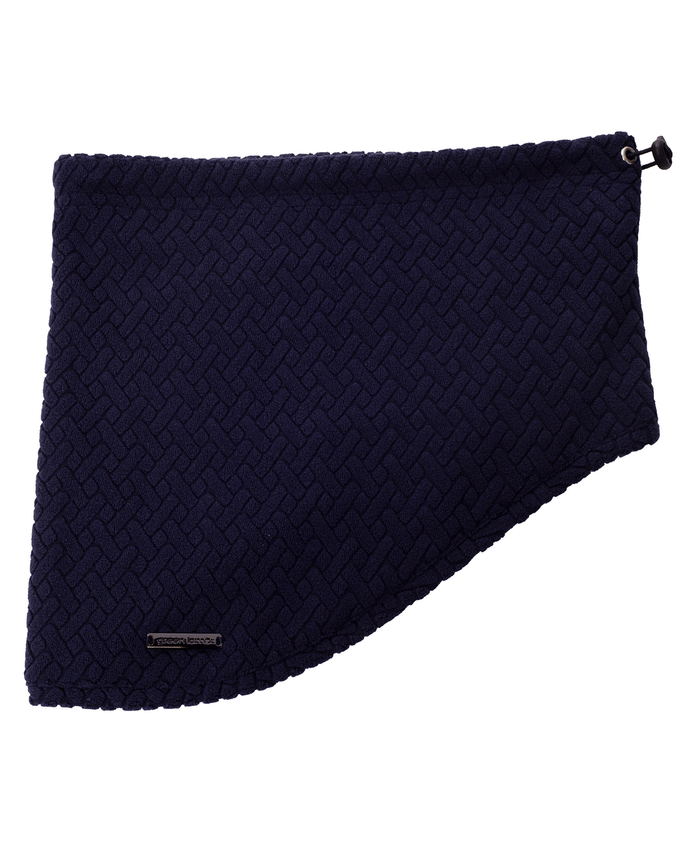 GREEN LAMB Emer Fleece Snood Navy