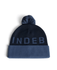 J.Lindeberg Bannon Beanie Hat Vintage Indigo