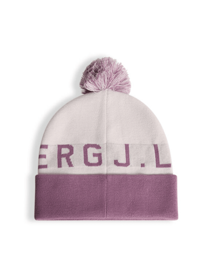 J.Lindeberg Bannon Beanie Hat Grey Lilac