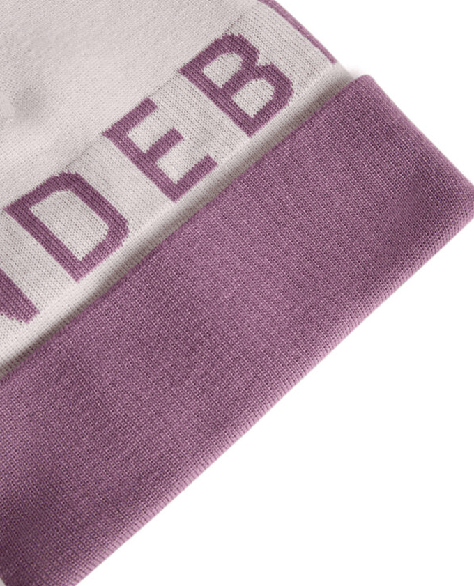 J.Lindeberg Bannon Beanie Hat Grey Lilac