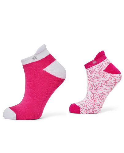 SWING OUT SISTER Ariel Socks 2-pack Coral Whisper