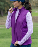 CALLAWAY Callaway Ladies Lightweight Primaloft Vest CGRFG037 Gloxinia