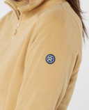 SWING OUT SISTER Frankie 1/4 Zip Fleece Caramel Latte