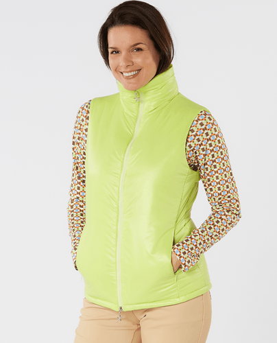 SWING OUT SISTER Cassia Active Vest Green Glow
