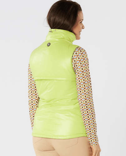 SWING OUT SISTER Cassia Active Vest Green Glow
