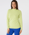 SWING OUT SISTER Natasha Ribbed Roll Neck Green Glow