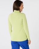 SWING OUT SISTER Natasha Ribbed Roll Neck Green Glow
