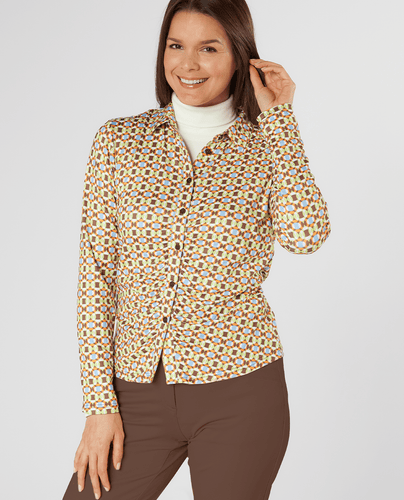 SWING OUT SISTER Golden Long Sleeve Polo Spanish Steps