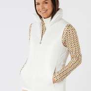 SWING OUT SISTER Cassia Active Vest Optic White - XS / Optic White